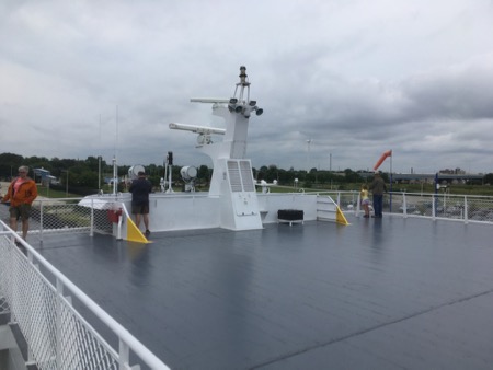 Top Deck of Lake Express