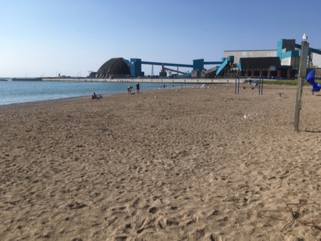 The Beach at Goderich, Ontario, Canada